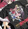 Madoka Magica Семечко Печали Унисекс Футболка, Футболка Волшебной Девочки, Кавайная Футболка Черная Унисекс Футболка