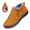 Warm Winter Boots WaterResistant Easy SlipOn Cushioned Sole Fuzzy Minimal Heel Rounded Toe Cozy Lining Insulated Comfy Ideal for Chilly Climates