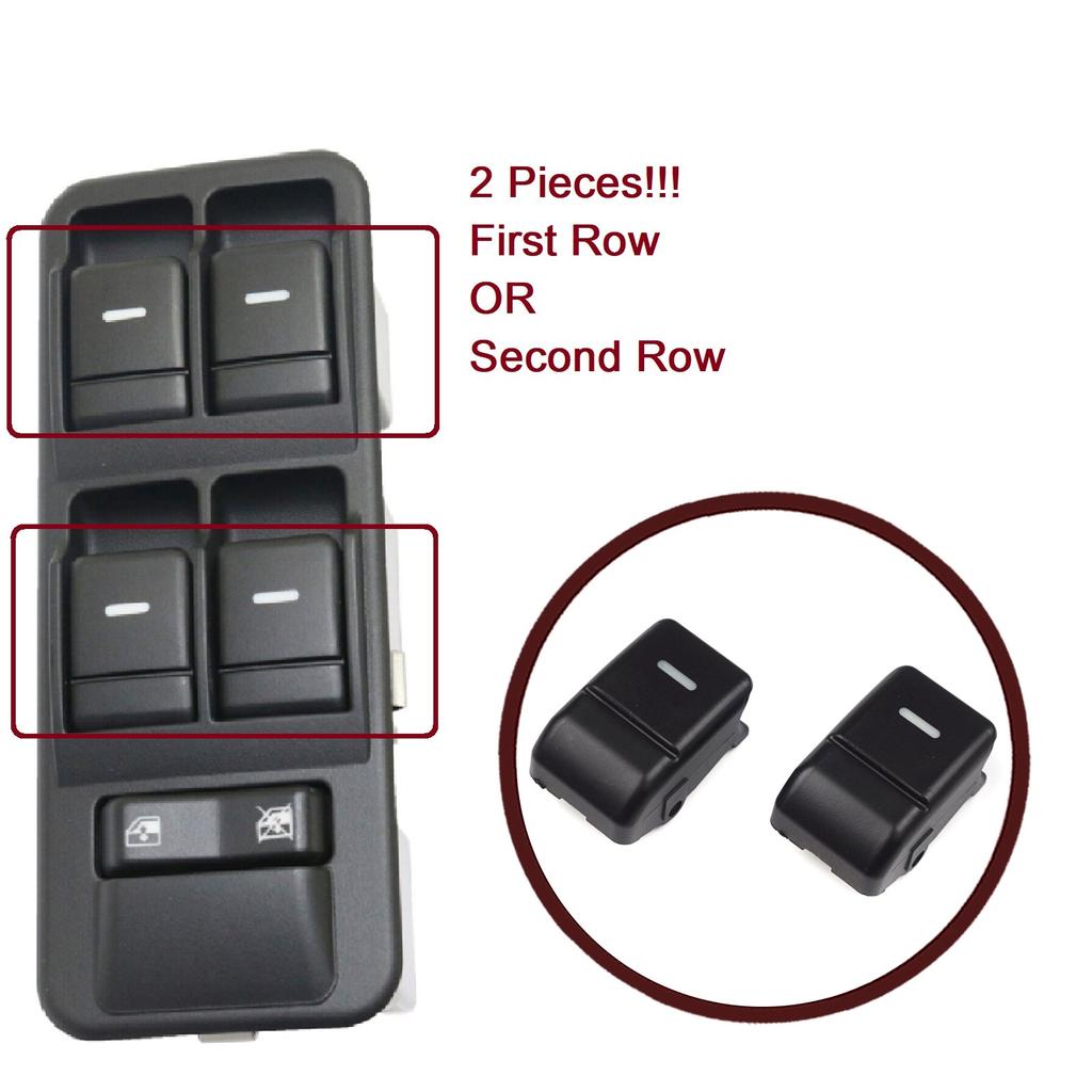 BDP152-1 2 шт. передняя главная кнопка переключения окна крышка YUD501570PVJ для Land Rover Range Rover Sport MK1 L320 2005-2009