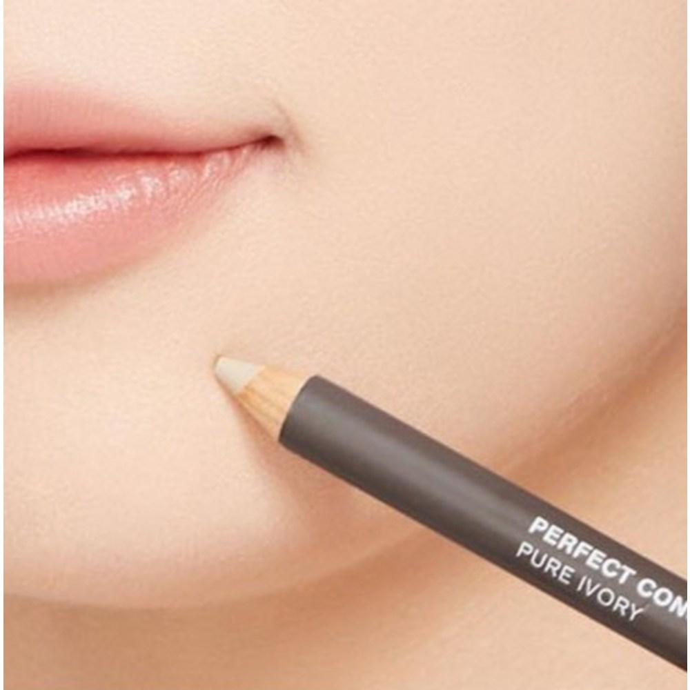 Merry Saw Идеальный карандаш-консилер 1,9 г + Набор точилок для карандашей, 01 Чистый слоновый, 1 набор