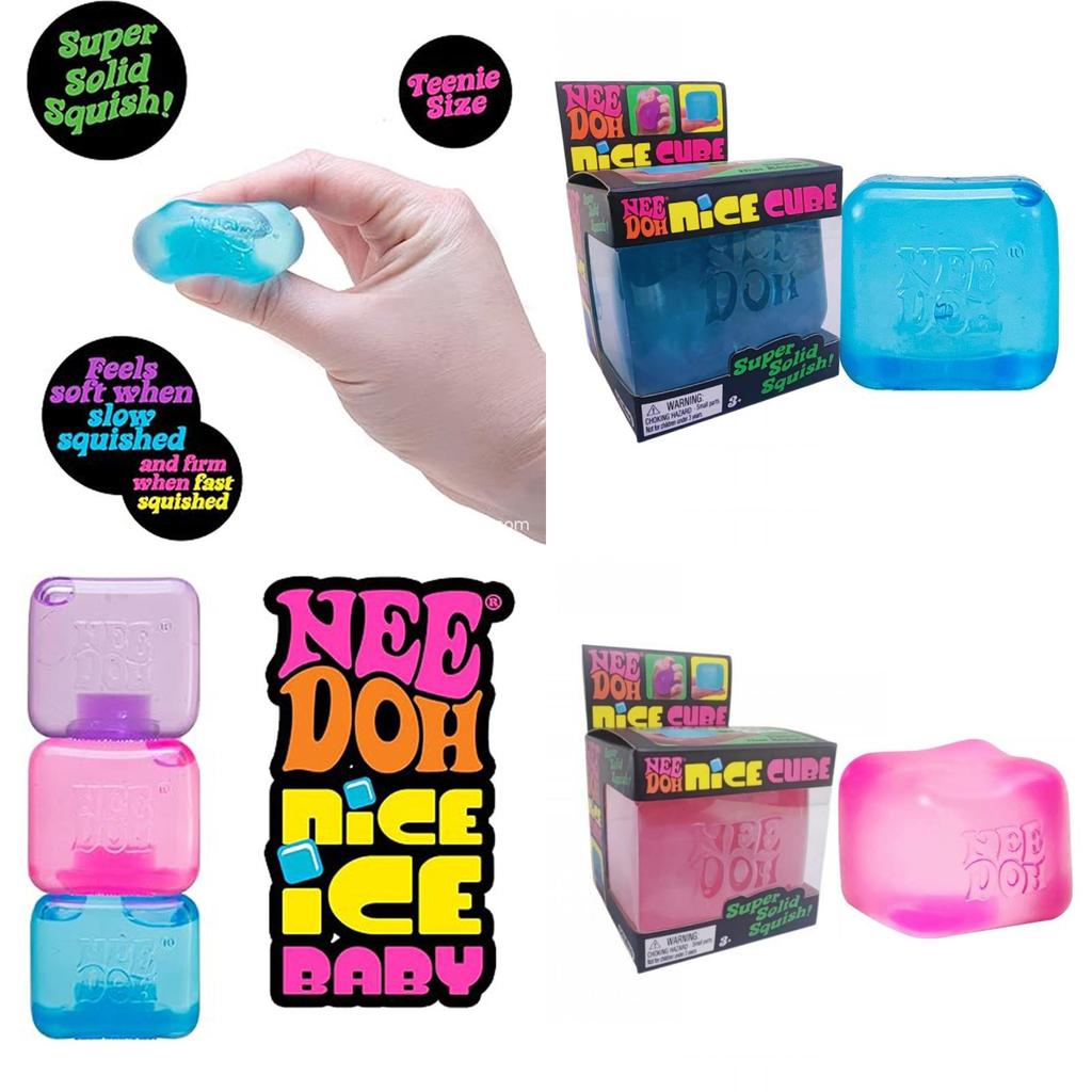 Снятие стресса Needoh Nice Cube Сенсорная игрушка-сквиши для детей и взрослых