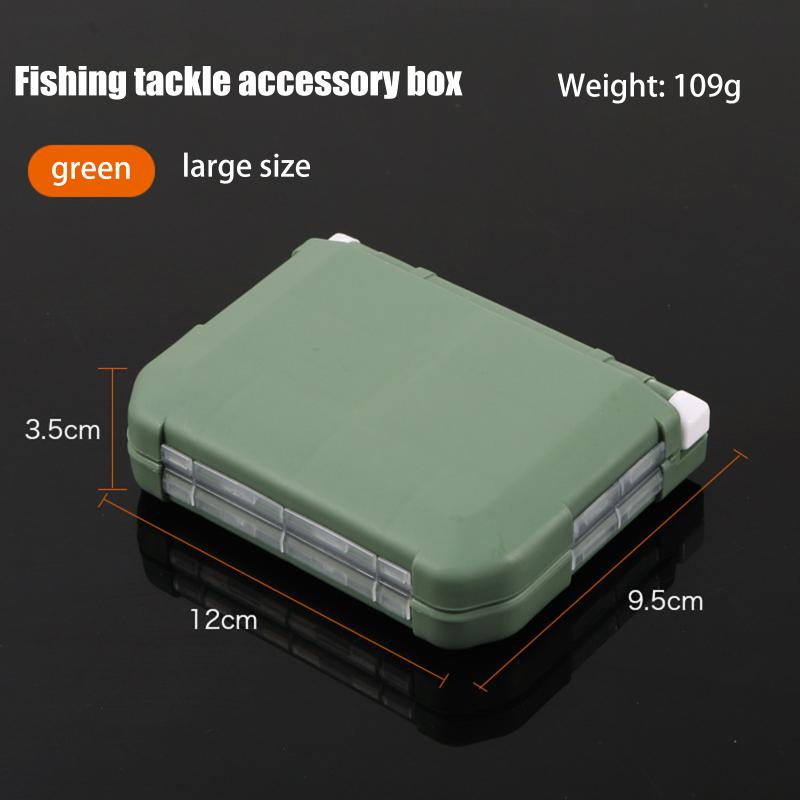 Waterproof Storage Fishing Tackle Box With Removable Dividers Large Capacity Easy Carrying For Different Bait Hooks