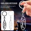 Автоаксессуары 3D Металлический Брелок для Ключей Автомобиля Кольцо Цепочка Авто Стайлинг Для Ford Focus 2 MK2 MK3 Fiesta Mondeo Ranger Kuga