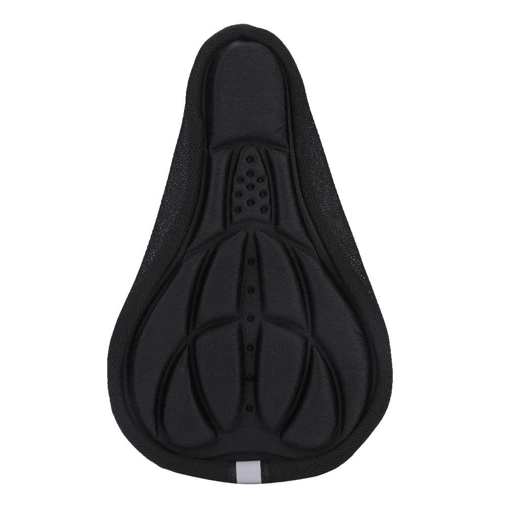 3D Mountain Road Bike Breathable Soft Seat Saddle Cover (Black)