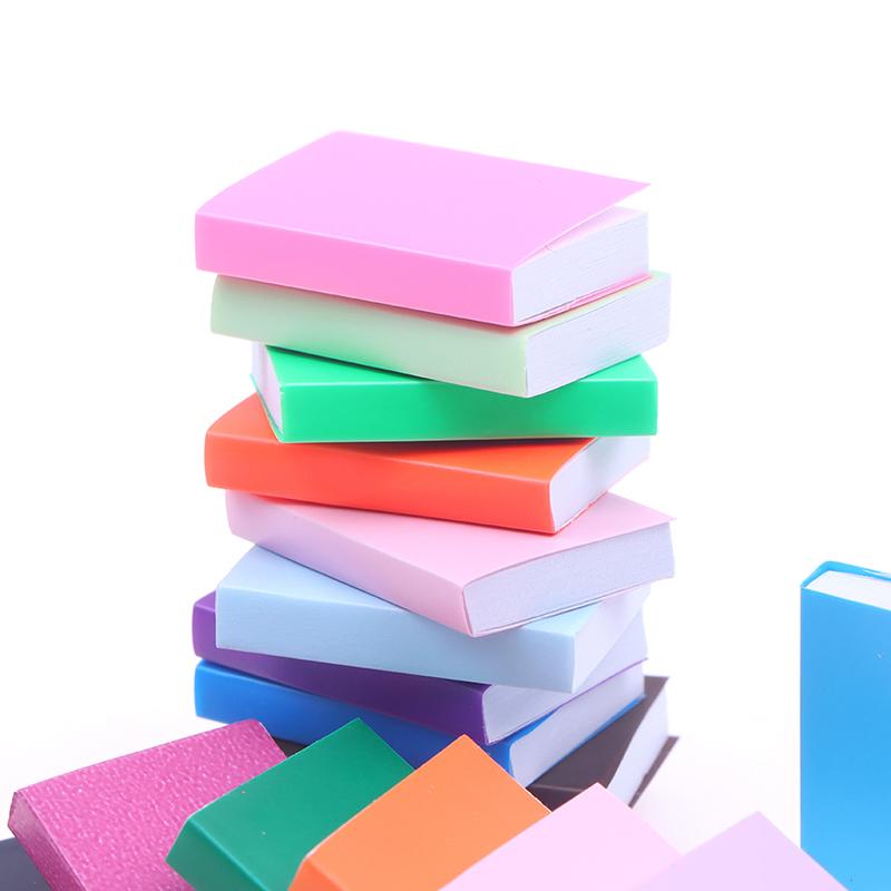 4 шт. Миниатюрные книги для кукольного домика, модель книги для кукольного домика, аксессуары для украшения школы кукольного домика