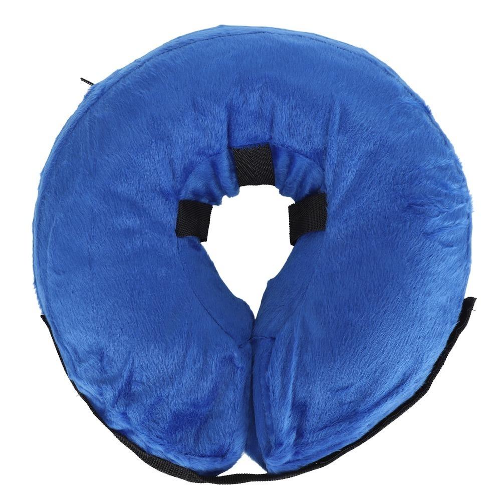 Soft Dog Neck Guard Blue Pet Anti Lick Guard Dog Supply Cat Neck Guard Pet Grooming