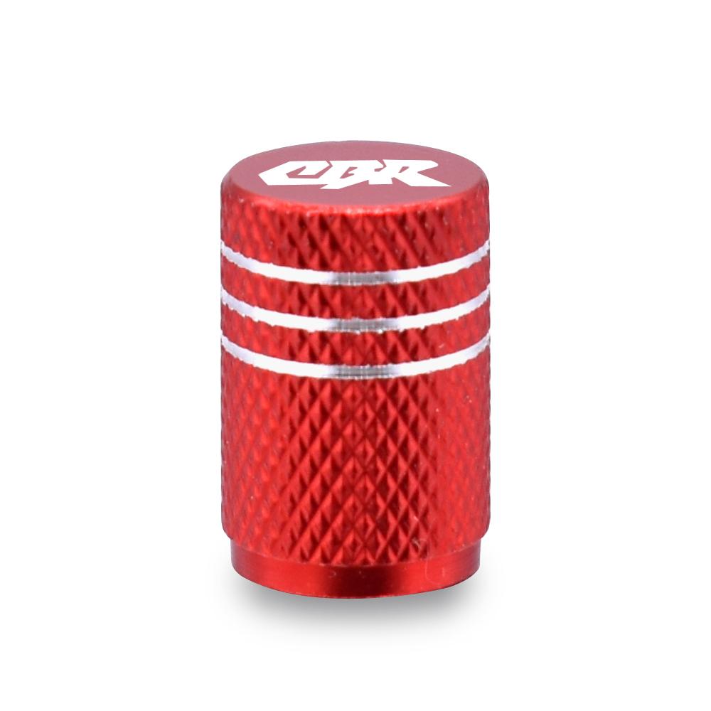 VZH5 CBR Motorcycle Tire Valve Air Port Stem Cover Cap Plug CNC Aluminum Accessories For Honda CBR125 250 250R CBR600 F2 F3 F4 F4i