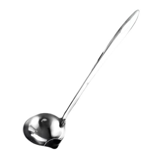 1/2 шт. Отделитель масла Половник для супа Нержавеющая сталь Ложка-фильтр для жира с носиком Отделитель жира