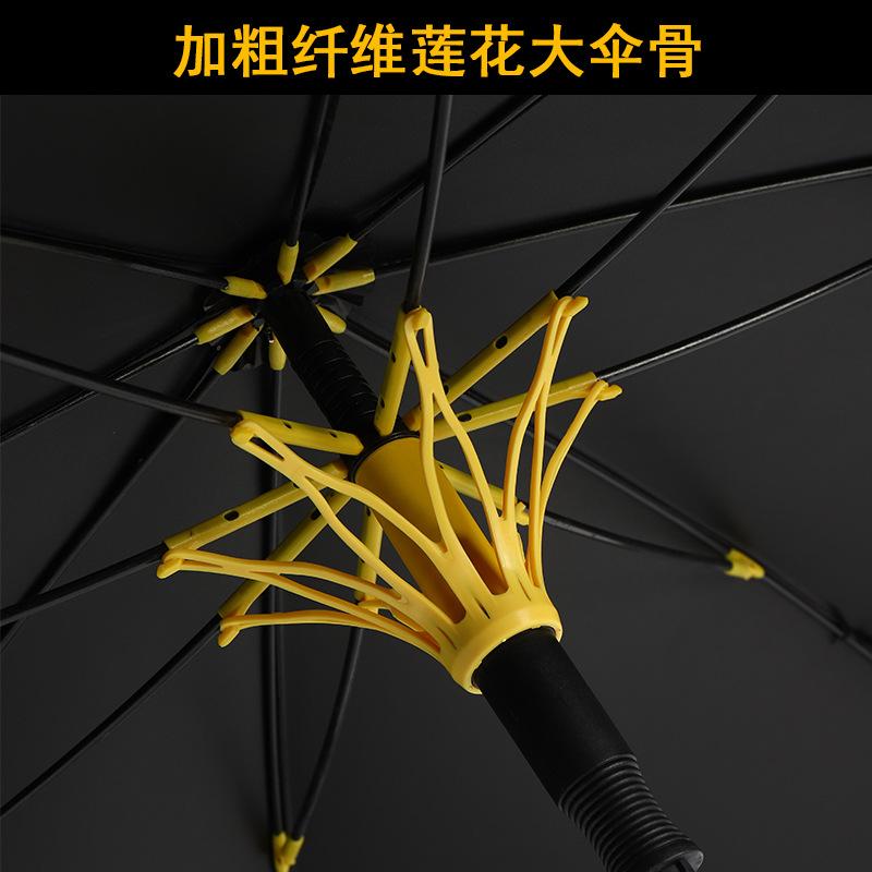 Новый зонт для гольфа Lotus Keel с длинной ручкой, мужской зонт, солнцезащитный виниловый зонт от дождя и непогоды