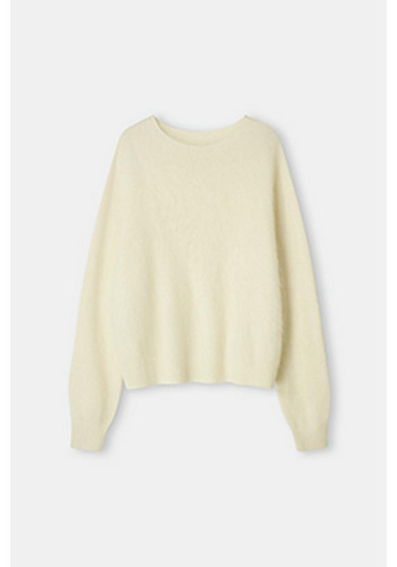 High-End Mulberry Silk Cashmere Brushed Knitwear - Quiet Luxury Style