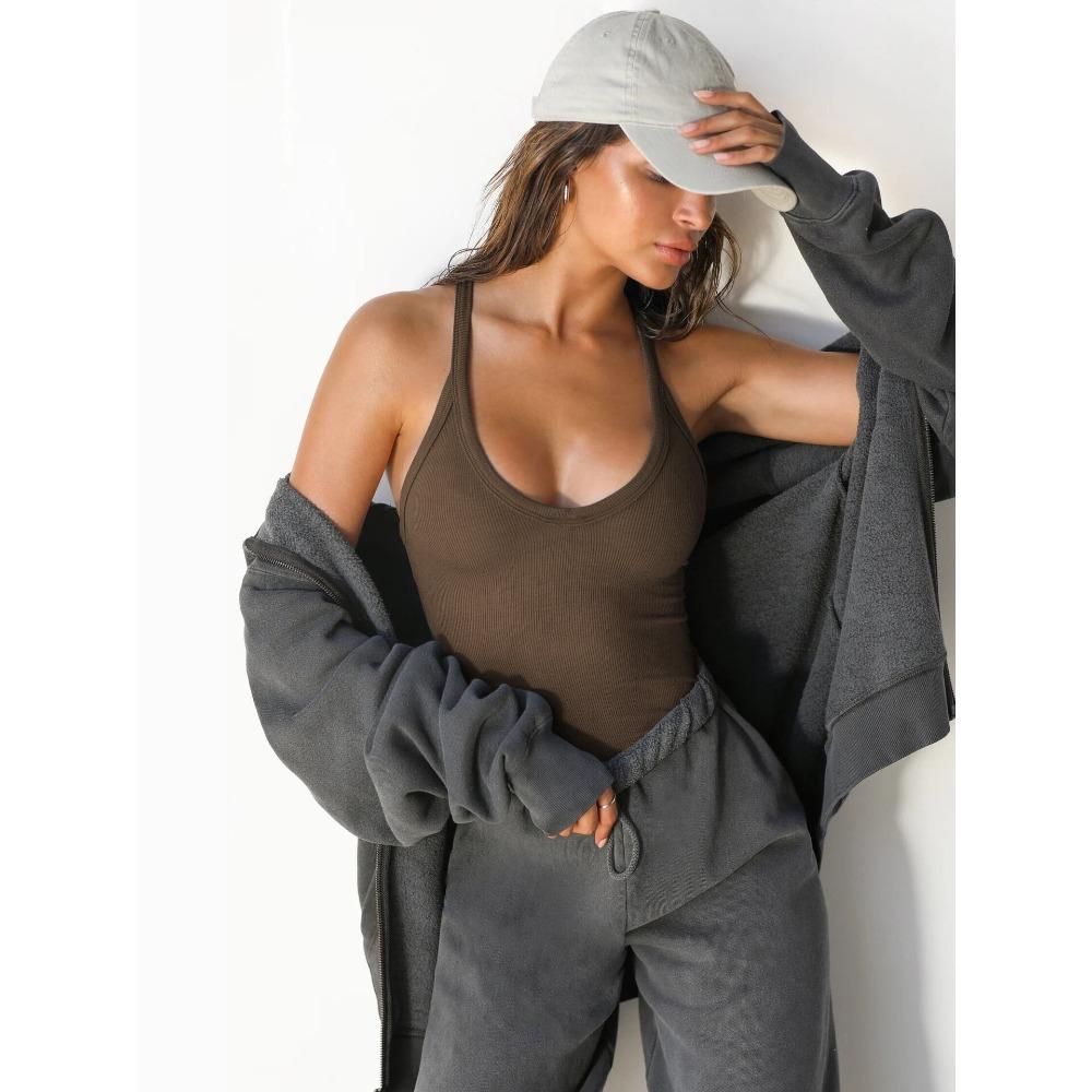 Женский сексуальный облегающий топ-майка, модный уличный стиль, базовая одежда, повседневная модная нижняя рубашка для ежедневной носки