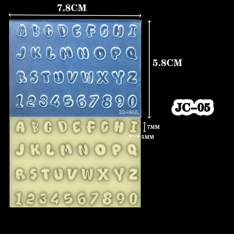 Креативный силиконовый молд для нейл-арта для легкого создания узоров и дизайнов. Мягкие материалы подходят для различных форм и длин ногтей.