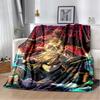 Fantasy Z-Zelda Style Vintage 3D Game Throw Blanket – Super Soft Flannel Plush for Couch, Bed, Game Room, Picnic & Gamer Gift