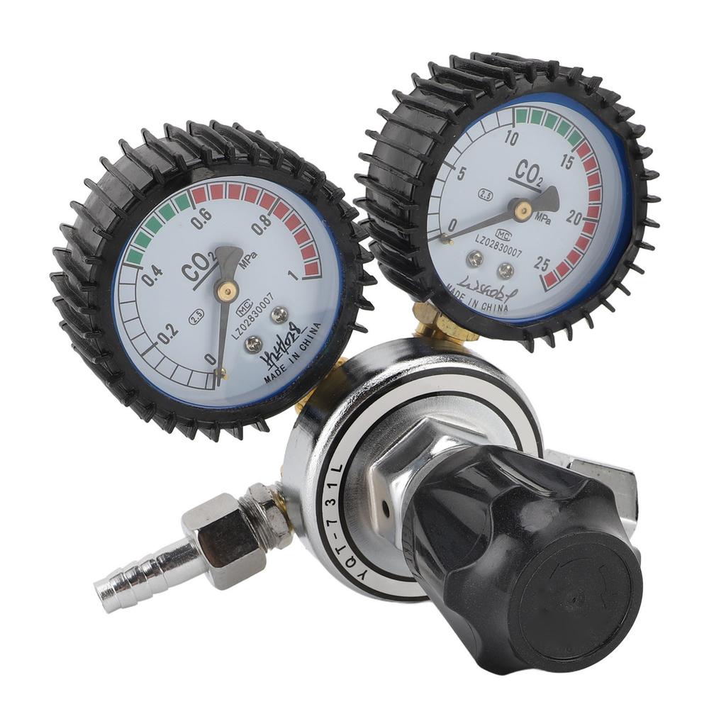 Регулятор углекислого газа 2-манометровый регулятор давления CO2 для сварки, резки, электронной промышленности