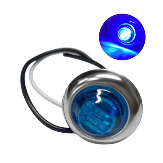 Кормовой фонарь, простой в установке, высокая яркость, водонепроницаемый светодиодный боковой габаритный фонарь 12 В для прицепа