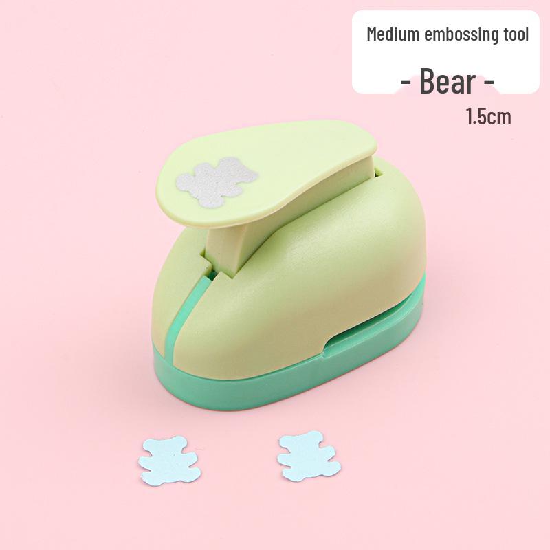 Детская машина для тиснения бумаги своими руками - Легкий дырокол для цветов для образовательной деятельности в детском саду