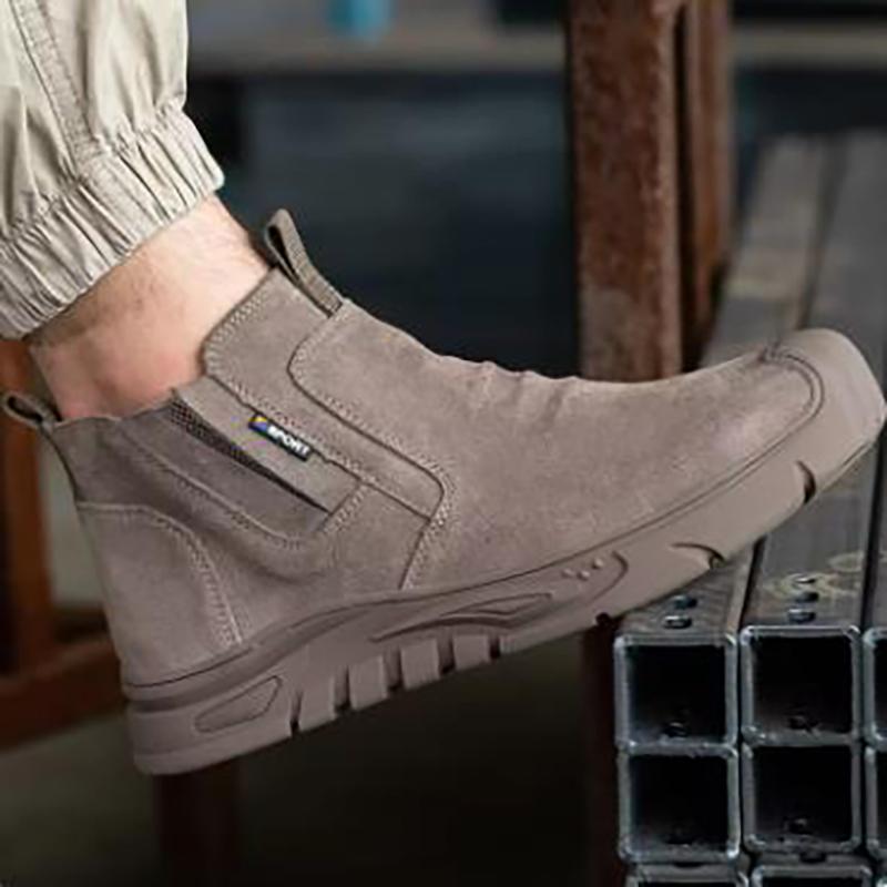 Steel Toe Cap Working Boots Anti Puncture Work Shoe Man Work Shoes Outdoor Work Shoes Safety Boots Men