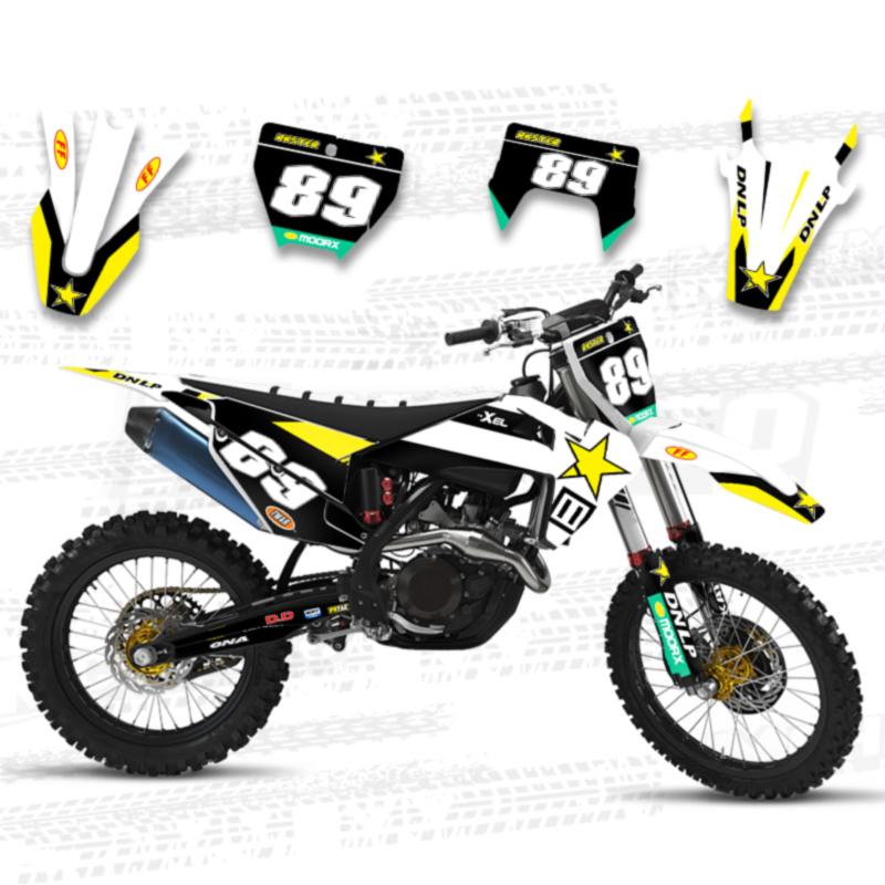 MCHMFG Graphics Decal Stickers Kits For Husqvarna TC FC TX TE FE