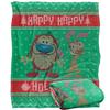 Ren & Stimpy Silky Christmas Sweater Holiday Supersoft Blanket