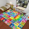 Educational ABC Kids Carpet with Numbers and Animals, Preschool Play Mat for Bedroom, Playroom, and Classroom