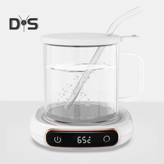 Подставка под кофейную кружку с термостатом и 3 температурными режимами. Нескользящая конструкция. Автоматическое отключение. Подогреватель для кофейной кружки.