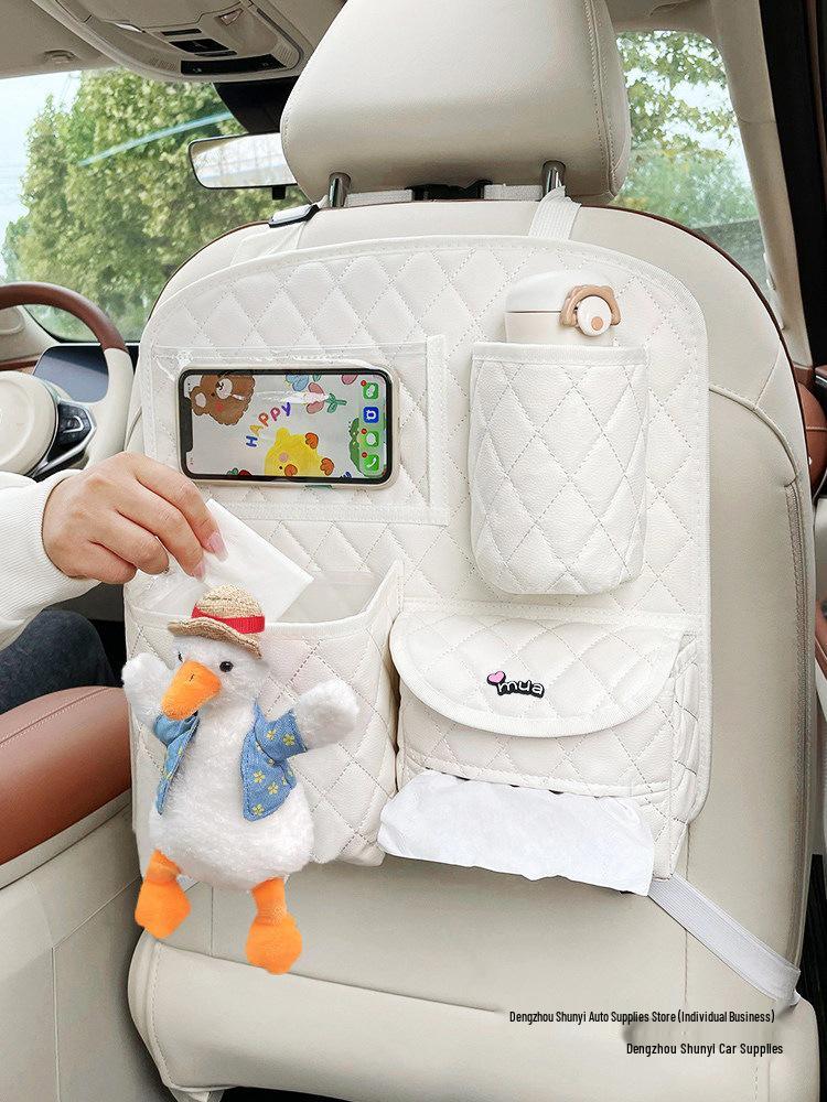 Shunyi Multi-functional Car Seat Back Storage & Tissue Holder