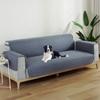 Solid Color Non -Slip Sofa Mat Cover Cat Scratches Sofa Cover Pet Kids Anti -Dust Couch Cover Furniture Protector Living Room