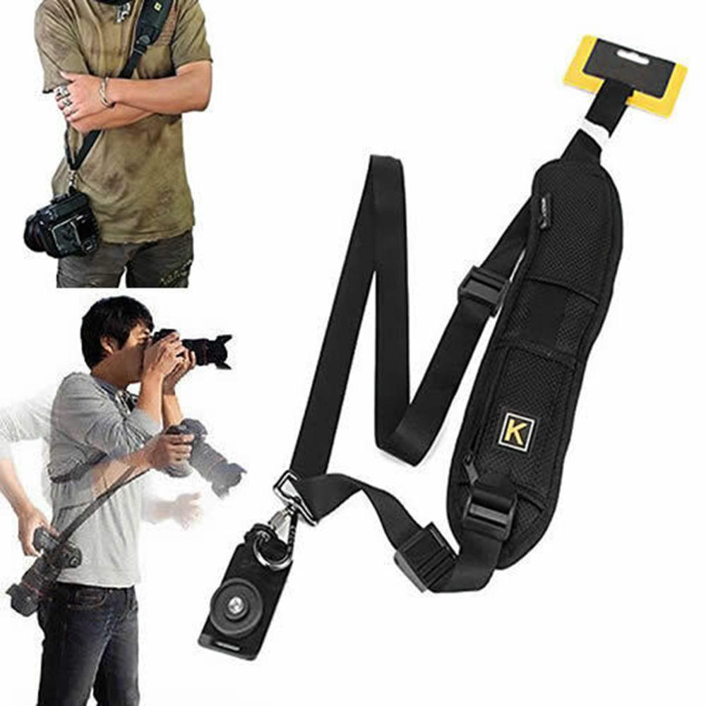 Digital Quick K Letter Fastening Camera Strap Shoulder DSLR Belt Sling Belt