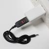 Universal for QC 3.0 USB To for DC 12V 1.5A Adjustable Voltage Step Up 5.5x2.5mm Cord Power Boost Line For WiFi Router L