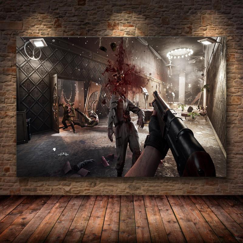 Atomic Heart Poster Print Canvas Painting Room Decoration Video Game Decor Painting Bedroom Game Room Decoration Wall Decor
