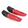 Motorcycle Rear Foot Pegs Control Component Enlarge Base Fit for Honda CB125R CB250R CB300R CBR250RRRed