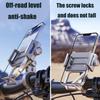 Motorcycle Phone Holder Handlebar Mounted Cellphone Cradles Shockproof Stand Holder for Scooter Bike 360 Degree Rotating