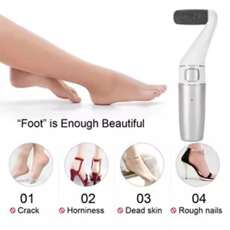 Профессиональный горячий распродажа Педикюрный планер USB зарядка Удалитель мозолей на ногах Пемза для ног Сменная головка Удалитель мозолей на ногах