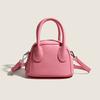 Niche Design Pink Shell Bag Everything with Premium Simple Commuter Hand Bill Shoulder Crossbody Bag