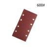 1pc Grit Flocking 185*93mm Glass Grinder 8 Hole Abrasive Stone Wood Polish Tools Square Sandpaper Sand Paper