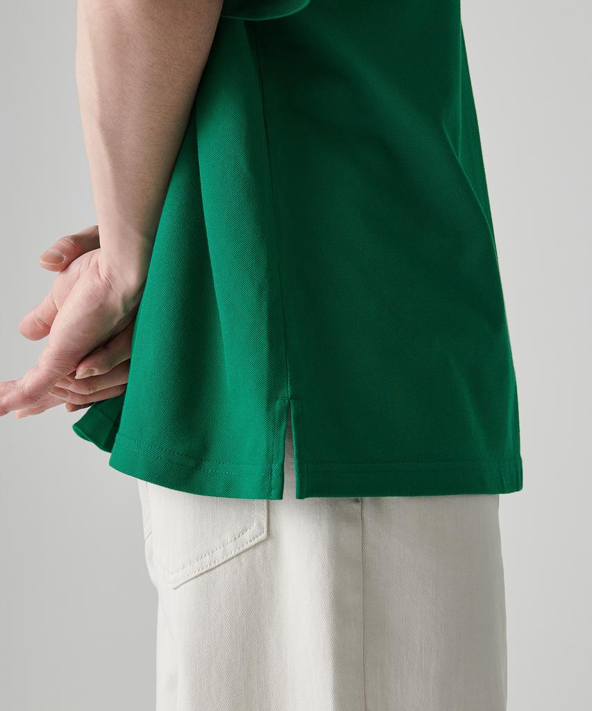 MUSINSA STANDARD [Cooltandard] Oversized Pique Polo Shirt [Irish Green]