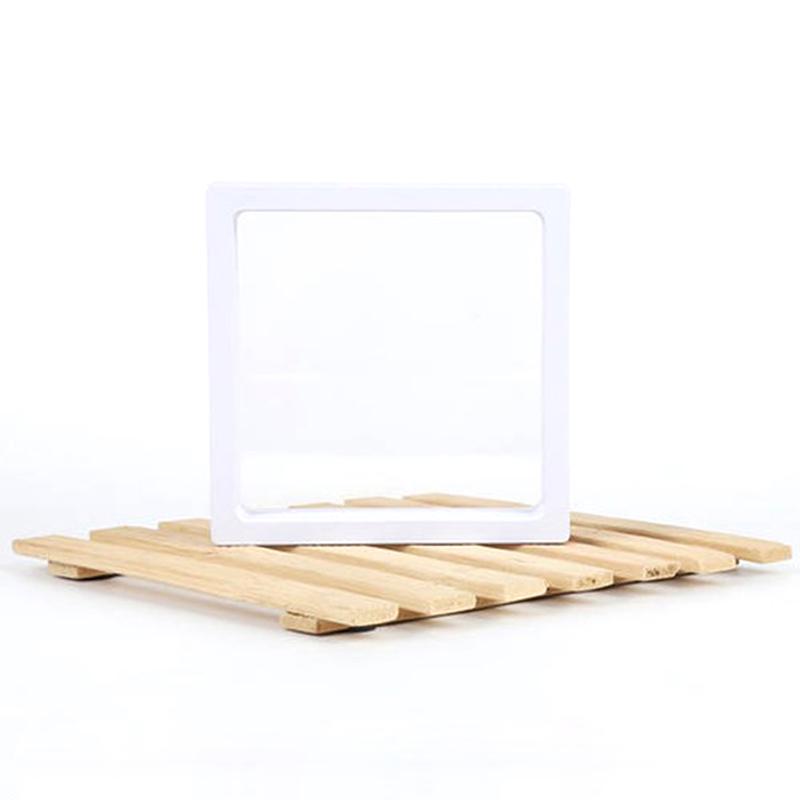 Белый прозрачный подвесной витринный шкаф для ювелирных изделий, держатель для хранения ожерелий