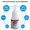 502 Glue Remover Gumming Agent Acetone Cleaning Agent Cleaning Liquid Tool Quick-drying Instant P4O6