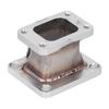T25 To T4 Turbo Manifold Flange Conversion Adapter Stainless Steel Universal Auto Parts