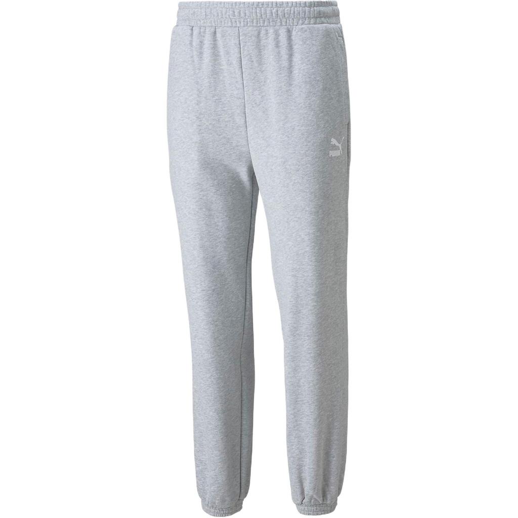 Puma Трикотажные спортивные штаны мужские серые 535261-04