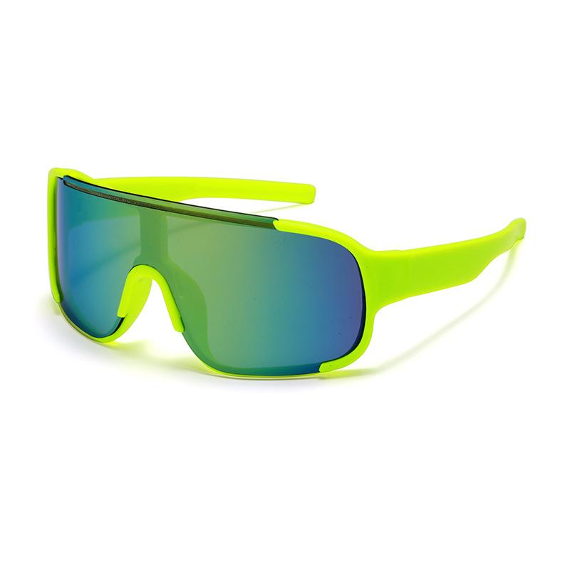 Personalized cycling glasses fashionable one-piece children's sunglasses outdoor windproof and sand-proof one-piece children's sunglasses