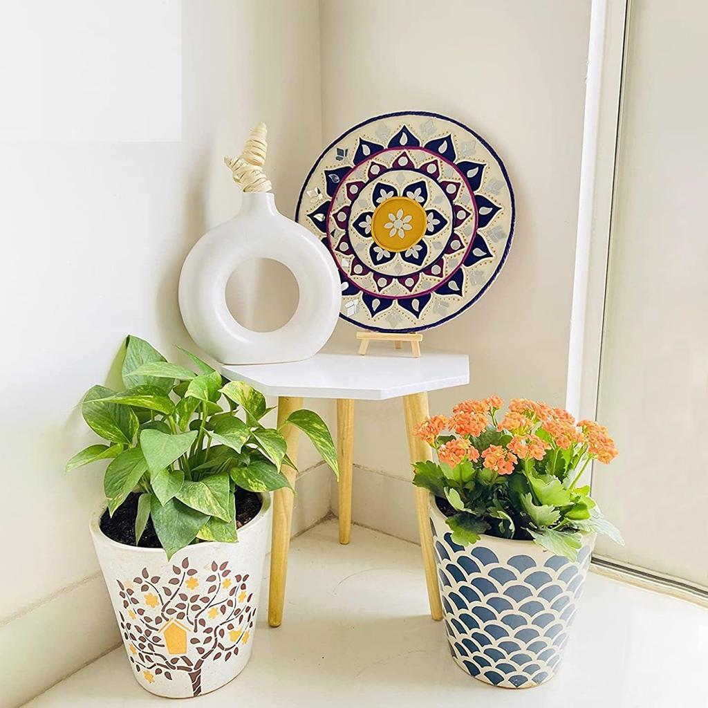 Красивый старинный деревянный складной боковой столик/торцевой столик/подставка для растений/табурет для гостиной, детская игровая мебель, стол круглой формы