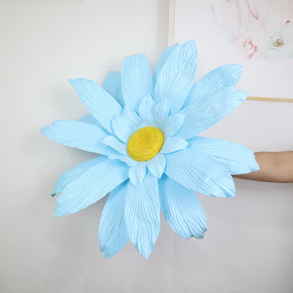 Новая 50см Искусственная Маргаритка Большая Многоцветная Имитация Цветка Водонепроницаемая ПЭ Пена Маргаритка Свадебное Украшение