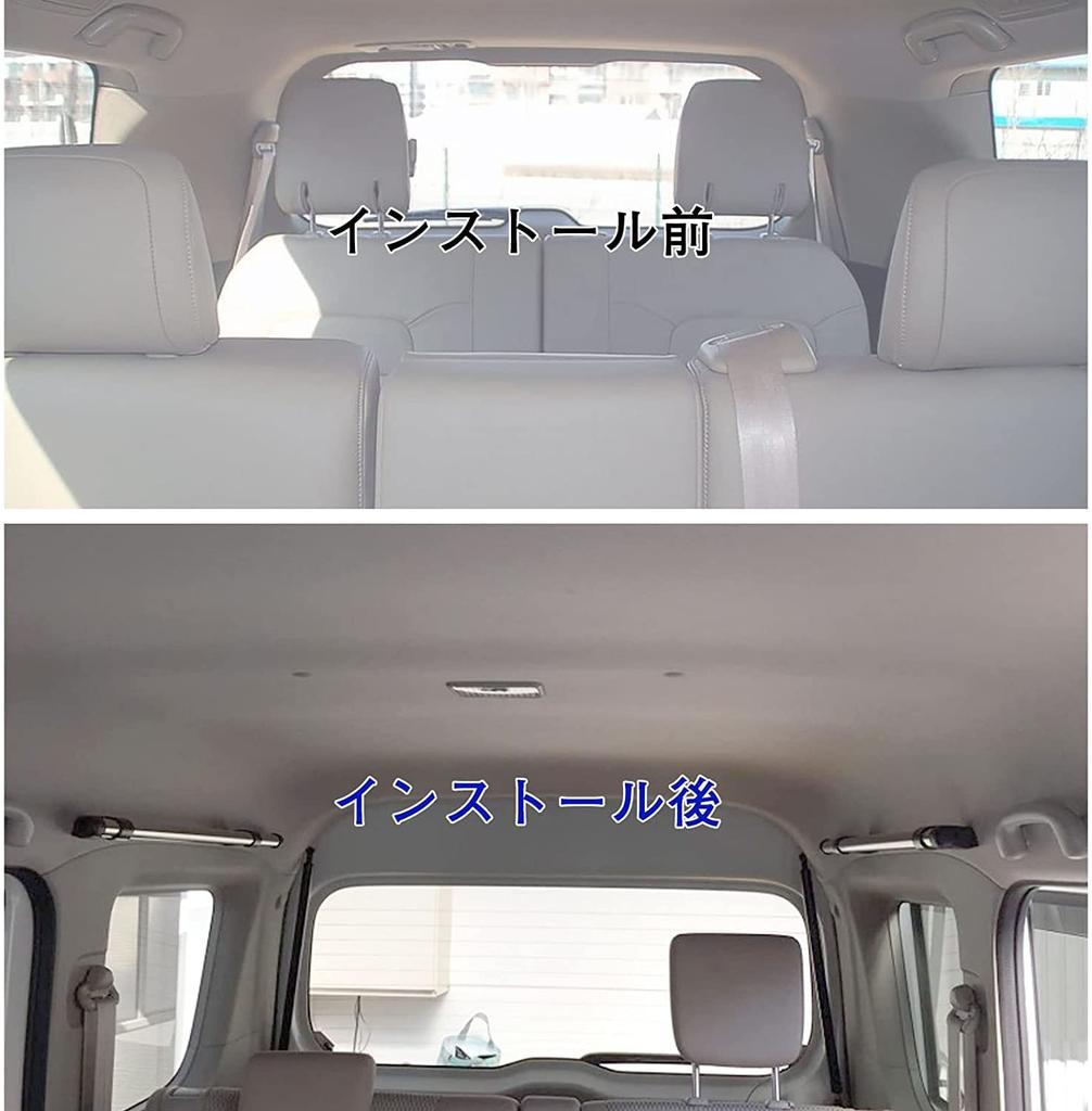 Килоад Автомобильный багажник Боковой поперечный комплект Левый и правый для кей-каров и компактных автомобилей Рейлинги, Рейлинги, Поездка,