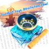 Singing Bowl Chakra Meditation 8.5cm Tibetan Buddhism Yoga Healing Relaxation Low Frequency Sound Deep Into Body Core