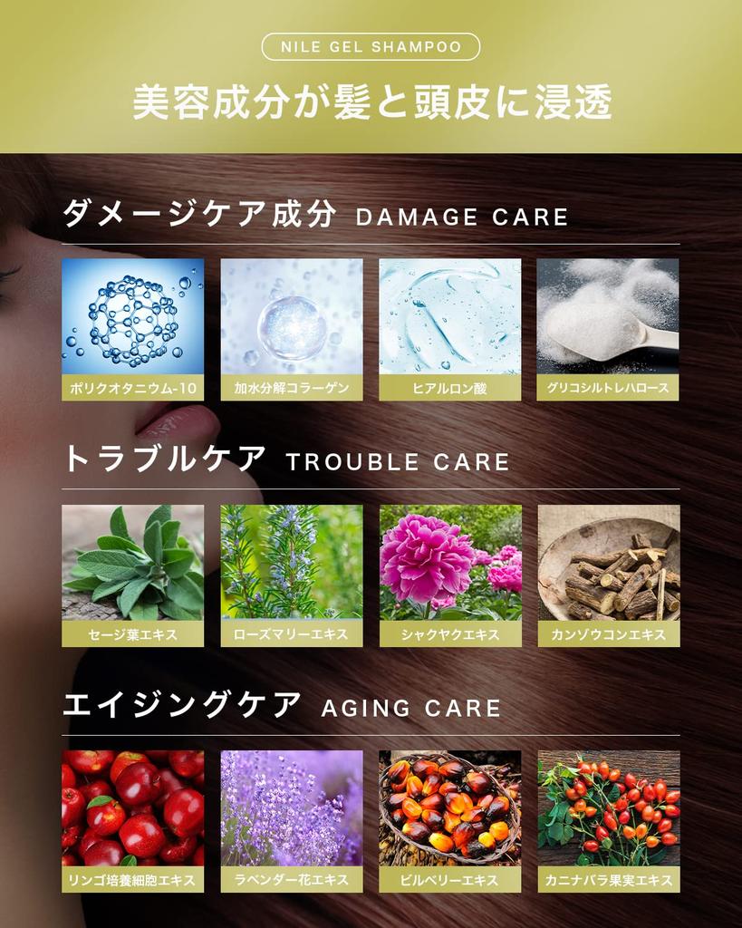 NILE Super Dense Foam Gel Shampoo Amino Acid France Мужской ополаскиватель (Аромат)