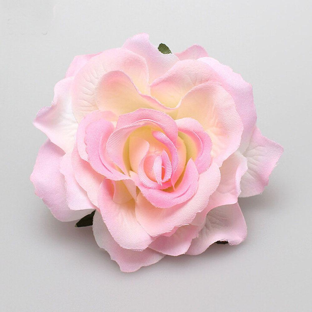 Accessories Bridesmaid Women Rose Flower Hairpin Brooch Hair Clip Wedding