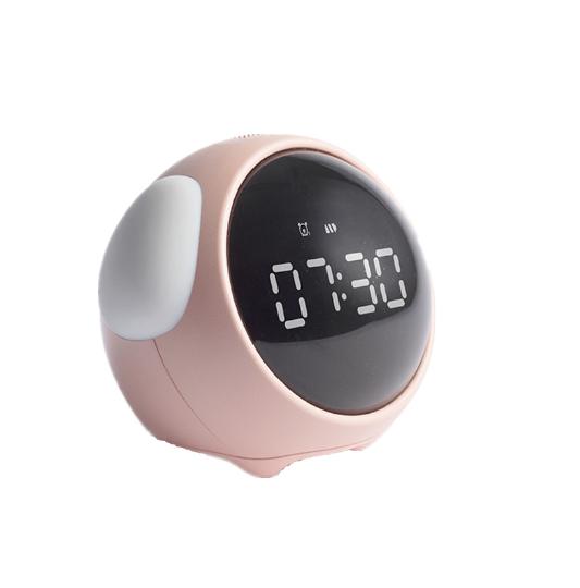 Night Light with Cute Expression Emotion Alarm Clock Voice Controlled Light Multifunctional Consumer Electronics