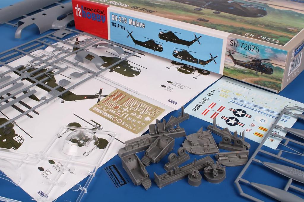 Special Hobby Американский большой вертолет Sikorsky Mojave Пластиковая модель SH72075 1/72 CH-37