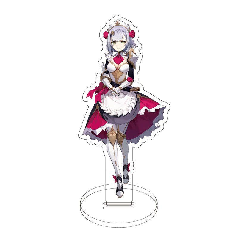 Изысканная акриловая подставка-фигурка Genshin Impact с Клии, Кэ Цин, Гань Юй для настольной демонстрации